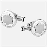 Cufflinks Montblanc Man in Steel 116660